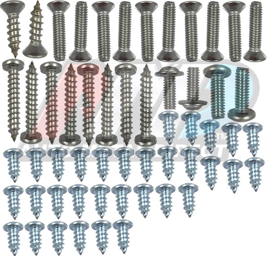Exterior Trim Screw Set - 67-69 Barracuda