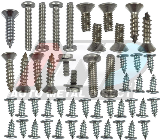 Exterior Trim Screw Set - 68-70 Dodge Charger