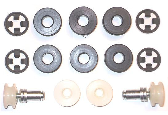 Quarter Window Roller Kit - 67-72 A-Body – Cornerstone Auto Fab