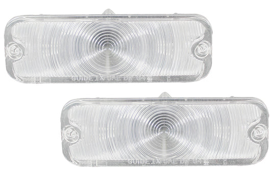 Park Lamp Lenses - Clear - LH/RH Pair