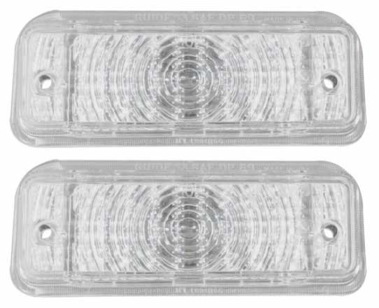 Parking Lamp Lenses - Pair - 69 Chevelle Malibu