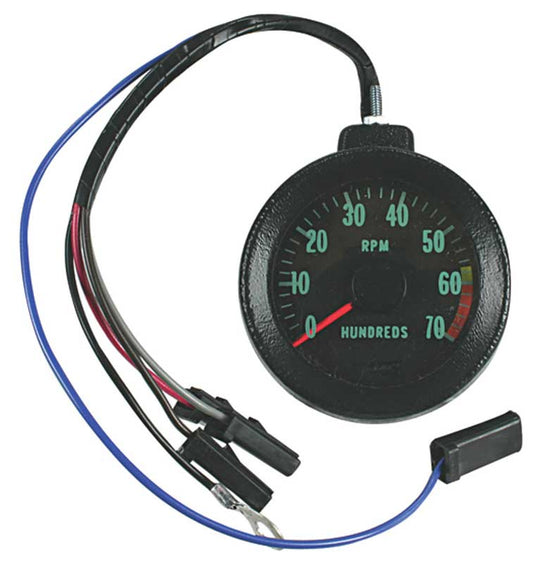 Tachometer - OE Style 7000 RPM w/ 6000 Redline - 67 Chevelle El Camino