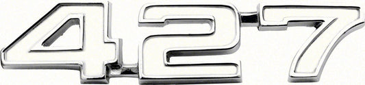 Fender Emblem - 427 - LH or RH - 69 Camaro 70-74 Nova