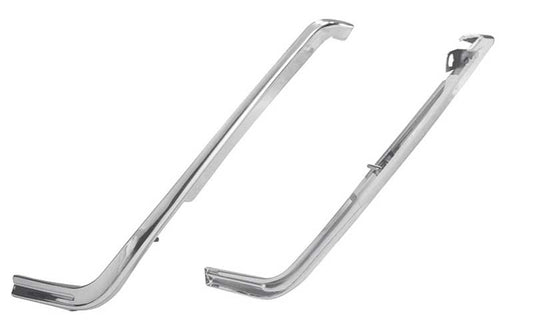 Fender Eyebrow Moldings w/ Hardware - 68 Chevelle El Camino