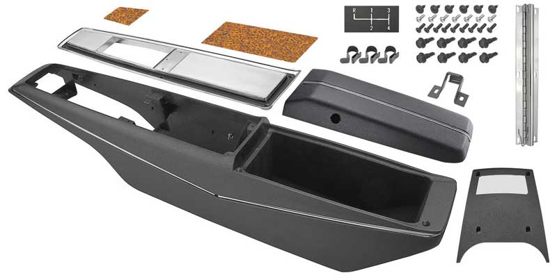 Console Assembly - 4-Speed - 70-72 Monte Carlo