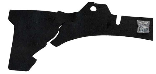 Inner Fender to Cowl Dust Shield Set w Hardware - 67-69 Camaro