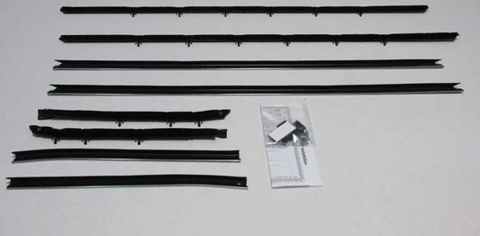 Window Felts - Inner & Outer (8pcs) - 68-69 Camaro Coupe w/ Standard Interior