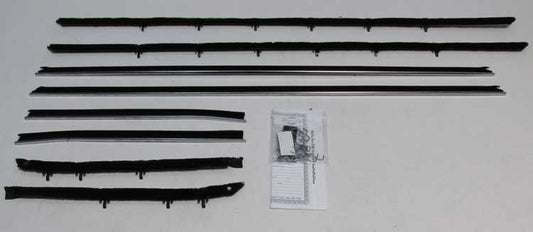 Window Felts - Inner & Outer (8pcs) - 68-69 Camaro Firebird with Deluxe Interior