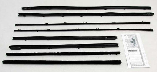 Window Felts - Inner & Outer (8pcs) - 65 Chevelle Coupe