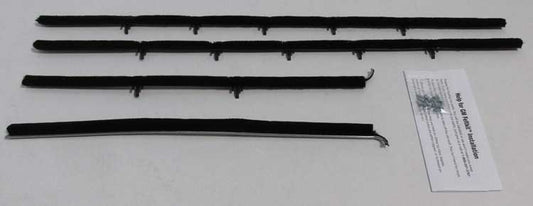 Window Felts - Outer (4pcs) - 66-67 Chevelle Coupe