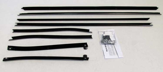 Window Felts - Inner & Outer (8pcs) - 70-72 Chevelle Convertible