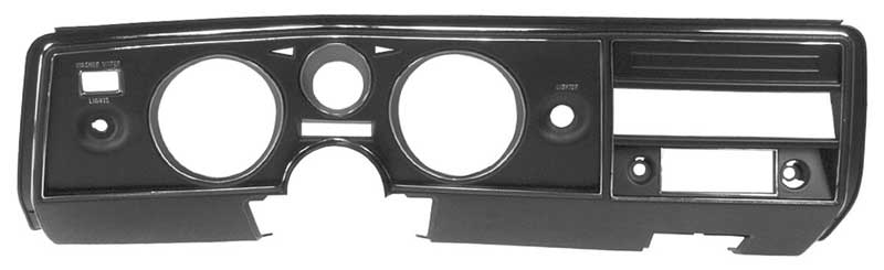 Dash Instrument Carrier - Without A/C &  Astro Ventilation - 69 Chevelle El Camino