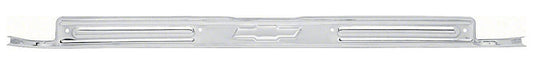 Door Sill Plate - w/ Bowtie Logo - Front - Chrome - LH or RH - 67-72 Chevy C/K Truck