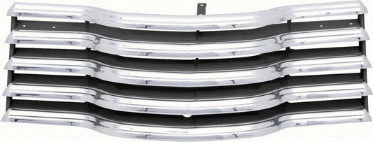 Grille  - Chrome with Black Brackets - 47-53 Chevy Truck