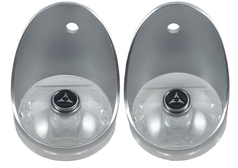 Park Lamp Lenses - LH/RH Pair - 68-69 Charger (Except Daytona)