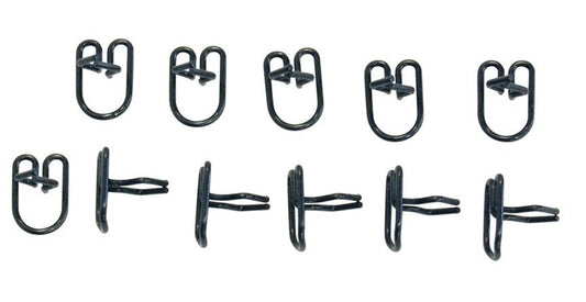 Under Hood Seal Clip Set - 11pcs - 71-74 B-Body 70-74 E-Body