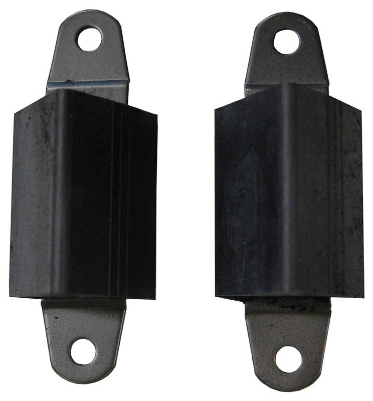 Frame Rail Bumpers - 2.5 inch Small Triangular - Pair - 66-70 Dodge Plymouth B-Body