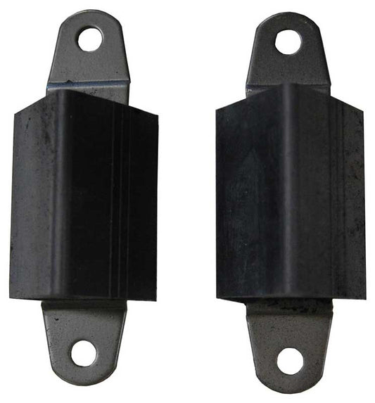 Frame Rail Bumpers - 2.5 inch Small Triangular - Pair - 66-70 Dodge Plymouth B-Body