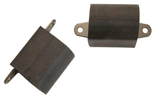 Frame Rail Bumpers - 3inch Round Style - Pair - 66-70 Dodge Plymouth B-Body