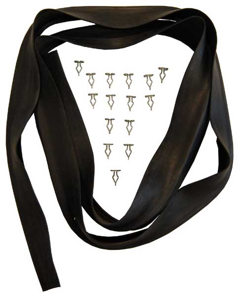 Rear Bumper Filler - (Must be Notched/Punched) - 66-67 Dodge Plymouth B-Body