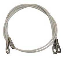 Hood Pin Cables (25") - Pair - 69 Daytona; 71-74 B-Body