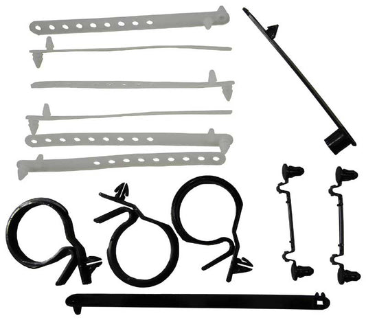 Under Hood Strap Kit - 71-74 E-Body; 71-72 B-Body