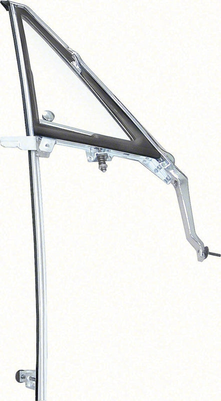 Vent Glass Assembly - Clear - RH - 67 Camaro Firebird