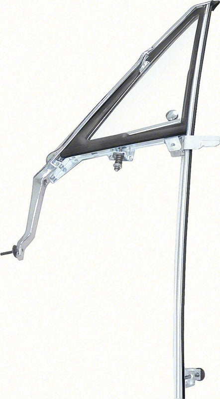 Vent Glass Assembly - Clear - LH - 67 Camaro Firebird