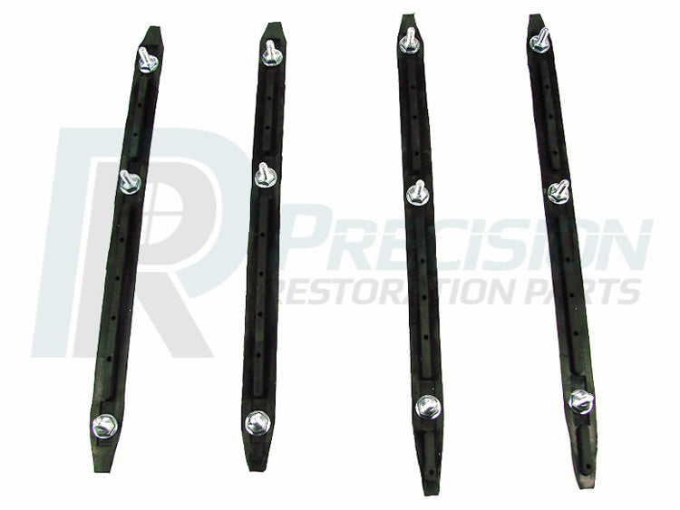 68 Chevelle Front & Rear Bumper Guard Inserts (4pcs Set)