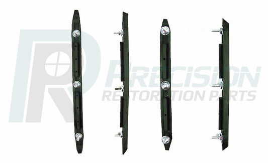 70-72 Chevelle Front & Rear Bumper Guard Inserts (4pcs Set)