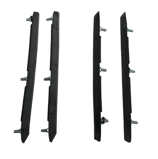70-72 Monte Carlo Front & Rear Bumper Guard Inserts (4pcs Set)