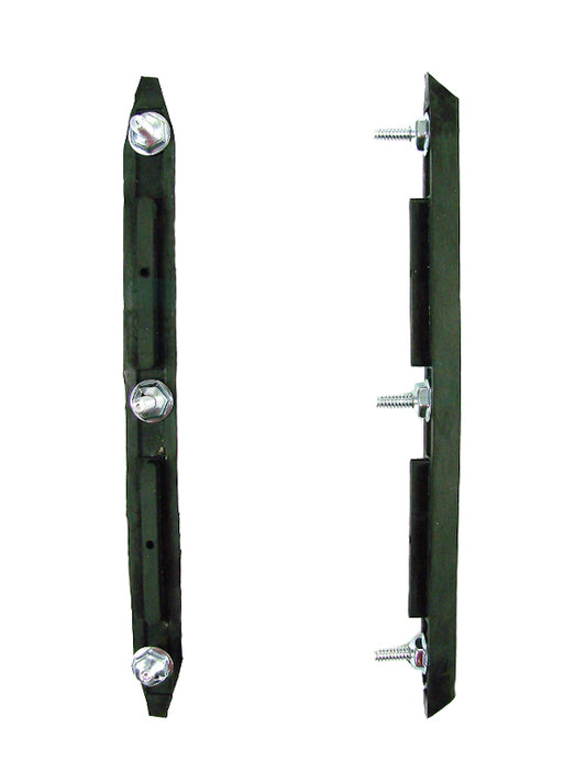 Rear Bumper Guard Inserts - Pair - 70-72 Chevelle