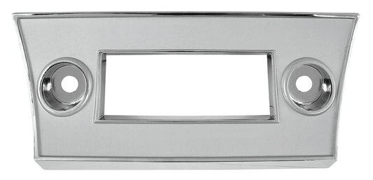 Radio Bezel - Chrome - 66 Chevelle El Camino