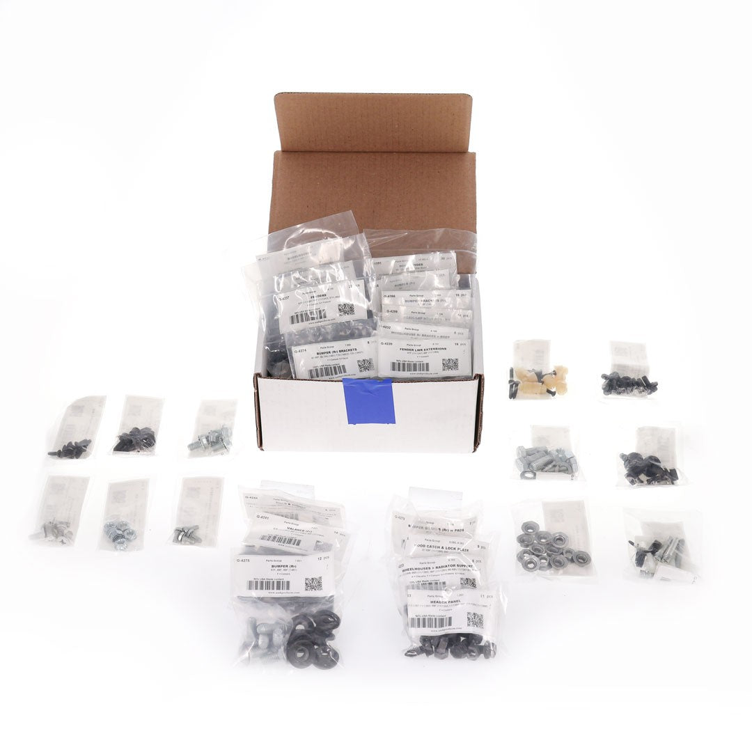 Master Body Hardware Kit - 394 pcs -  66 Ranchero