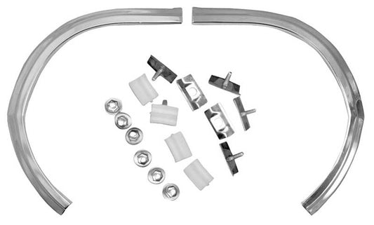 Fender Eyebrow Molding Set - 64 Chevelle El Camino