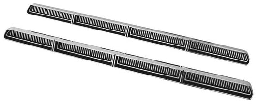 Hood Inserts - LH/RH Pair - 66 Chevelle El Camino (Super Sport)