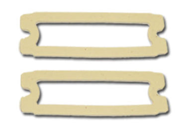 Parking Lamp Lens Gaskets - LH/RH Pair - 65-67 Chevy II Nova; 65 Chevelle El Camino