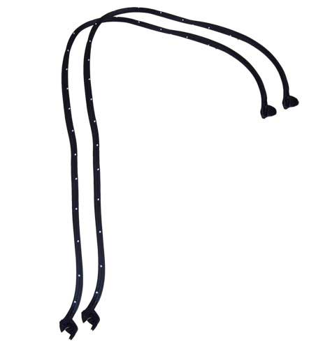 Door Weatherstrips - LH/RH Pair - 66-67 GM A-Body (Coupe & Convertible)