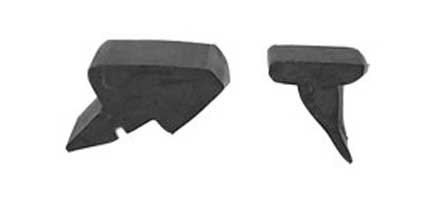 Hood Side Bumpers - 4 Piece Set - 67-68 Firebird