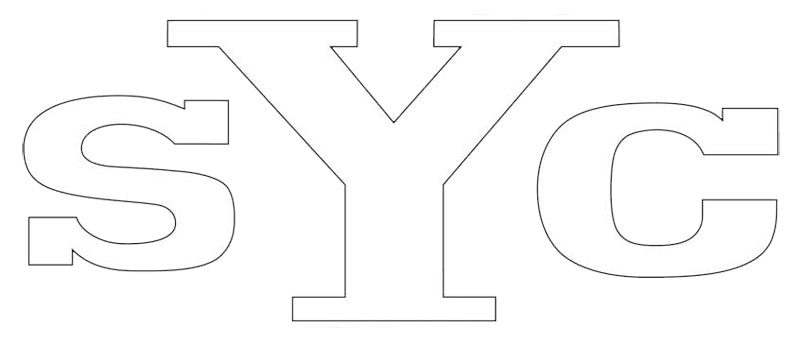 Headrest Decals "SYC" for Yenko - 69 Camaro