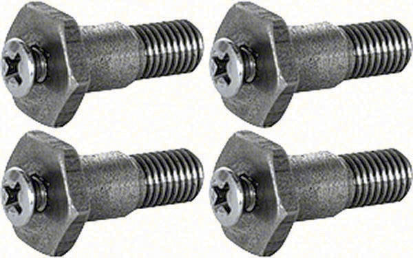 Speaker Bolts - 4 Piece Set for One Rear Speaker - 67-69 Camaro Firebird (Convertible)