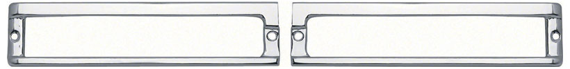 Parking Lamp Bezels - LH/RH Pair - 62-64 Chevy II Nova