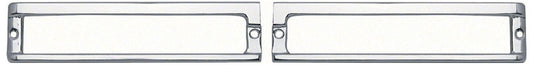 Parking Lamp Bezels - LH/RH Pair - 62-64 Chevy II Nova