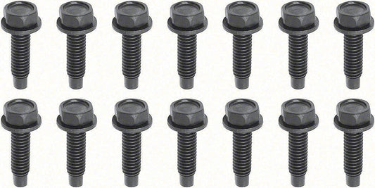 Upper Door Hinge Bolt Set (14pcs) - 68-81 Camaro Firebird; 68-74 Chevy II Nova; 68-72 Chevelle El Camino