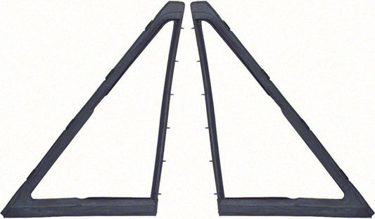 Vent Window Weatherstrips - LH/RH Pair - 67 Camaro Firebird