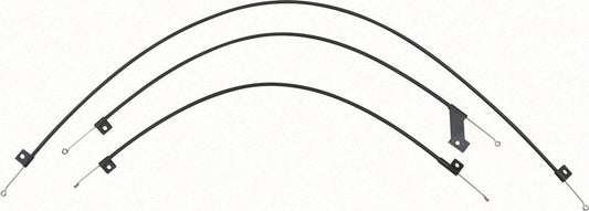 Heater Control Cables - 3-Piece Set for models without A/C - 69-74 Nova; 69 Camaro Camaro