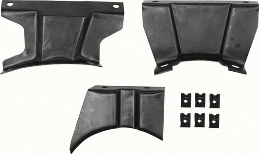 Console  Brackets - 3 Piece Set with Hardware  for Auto Trans - 70-72 Camaro