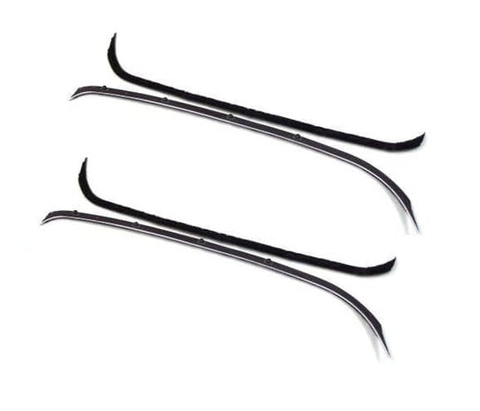 Beltline Window Felts - 4pcs  For 1pc Conversions - 55-59 Chevy GMC Truck