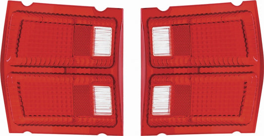 Tail Lamp Lenses LH/RH Pair - 69 Dart