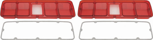 Tail Lamp Lenses without Black Trim - LH/RH Pair - 71 Road Runner GTX